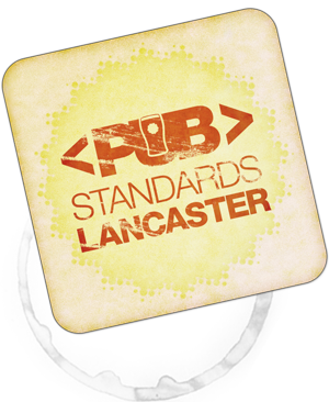 pubstandards coaster logo